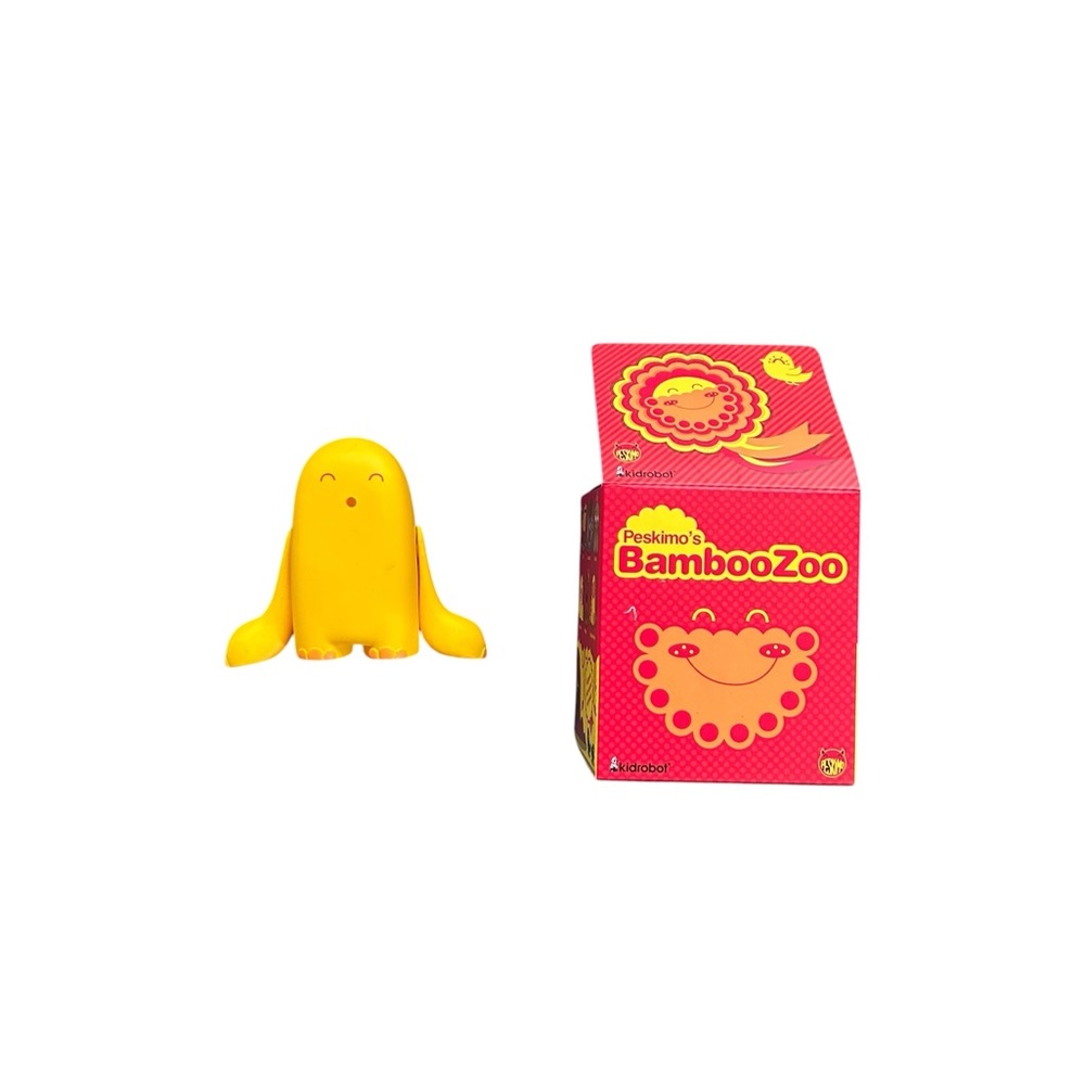 Kidrobot x Peskimo BambooZoo "Papa Bamboo" Rare Chase Vinyl Art Toy + Box 2008